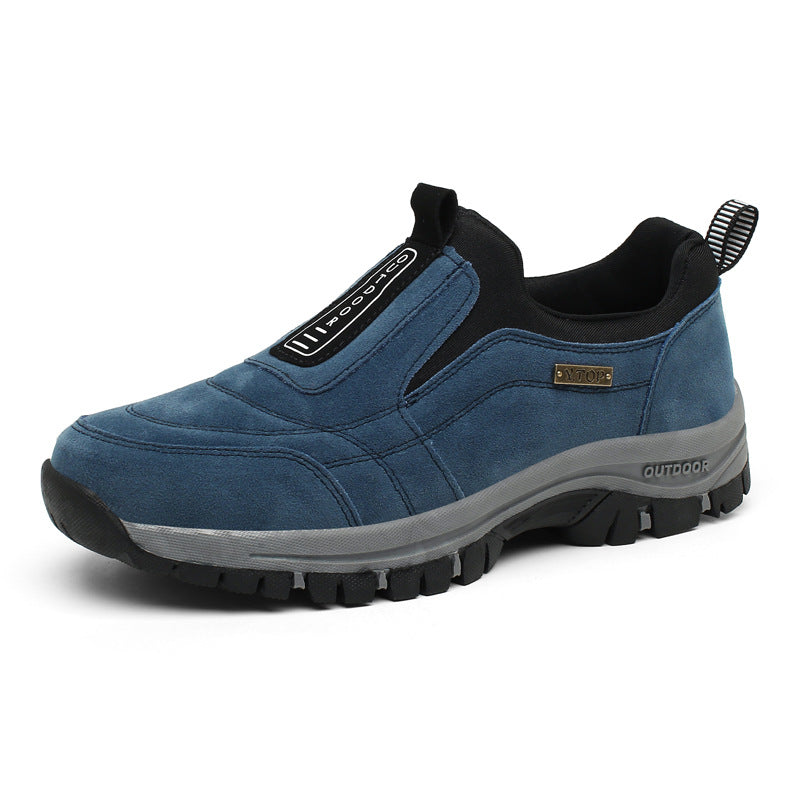 🔥Offerta speciale di oggi🦌Scarpe in pelle scamosciata di alta qualità🦶Alleviano il dolore ai piedi e la fascite plantare✅Impermeabili, antiscivolo, morbide e comode