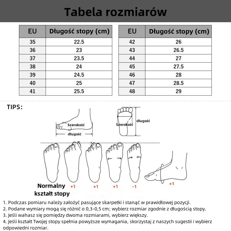Ostatni dzień! 50% taniej! ✅ Obuwie ortopedyczne zaprojektowane z myślą o osobach z problemami stóp; pomaga łagodzić ból pleców, stawów i stóp.