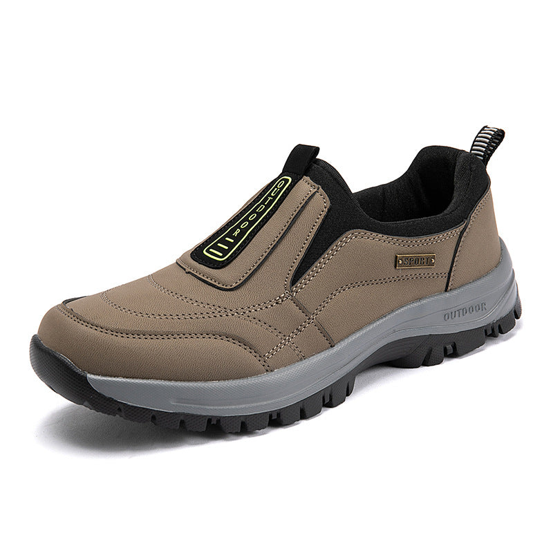 🔥Offerta speciale di oggi🦌Scarpe in pelle scamosciata di alta qualità🦶Alleviano il dolore ai piedi e la fascite plantare✅Impermeabili, antiscivolo, morbide e comode