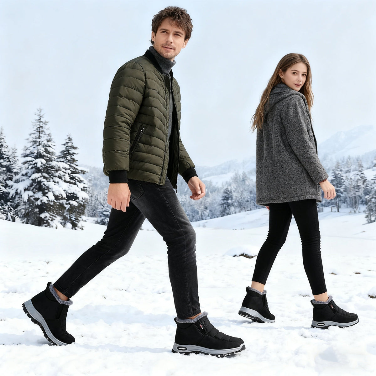 🎉Dnešná špeciálna ponuka: Zľava 70 % – Nenechajte si to ujsť! ⏰Ergonomická zimná ortopedická obuv na úľavu od bolesti chodidiel, kolien a chrbta – unisex
