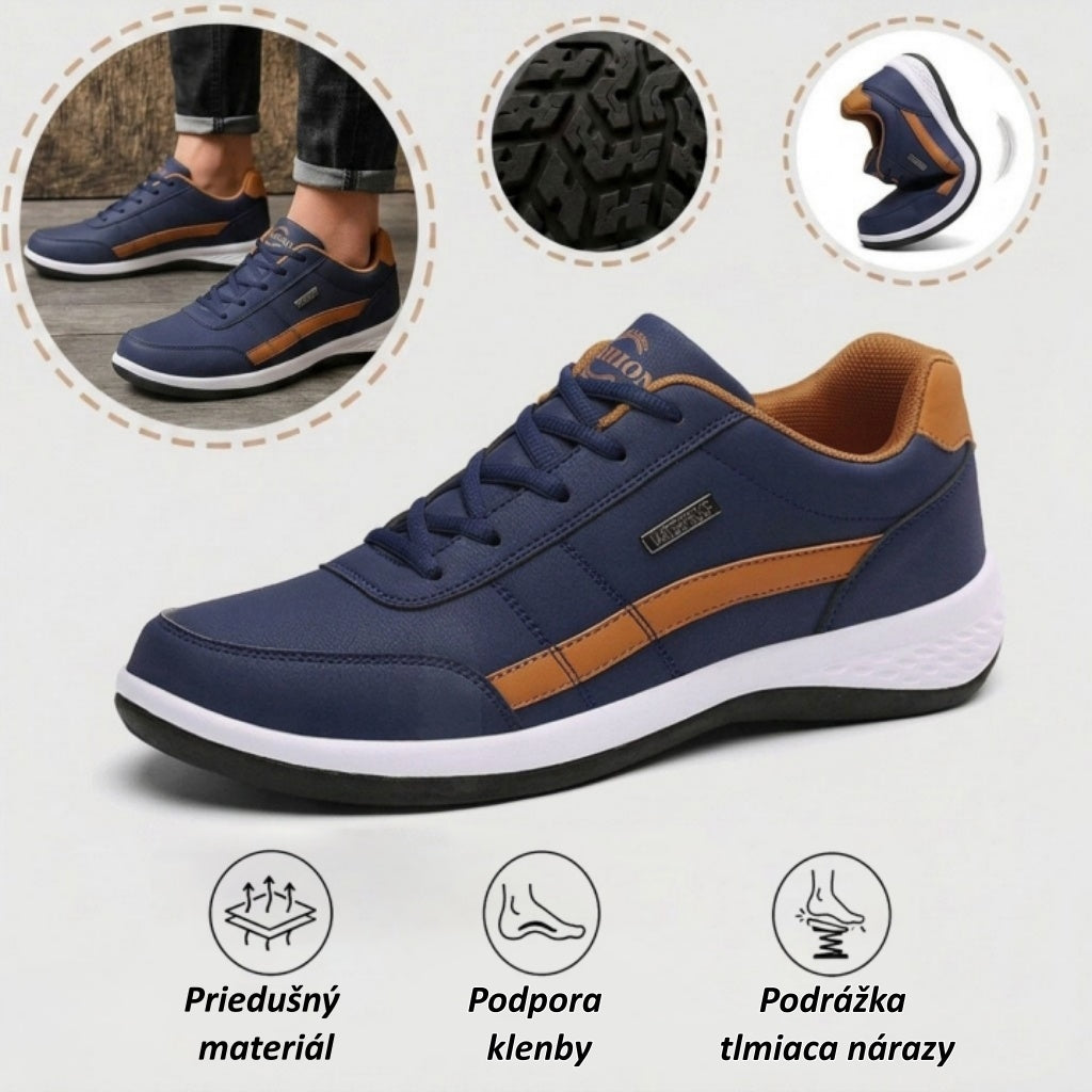 【⏰ Posledný deň – zľava 70%! Nenechajte si to ujsť!】 Ergonomicky tvarovaná ortopedická obuv s tlmením nárazov – ✅️ Ortopedická obuv, navrhnutá špeciálne pre európskych mužov.