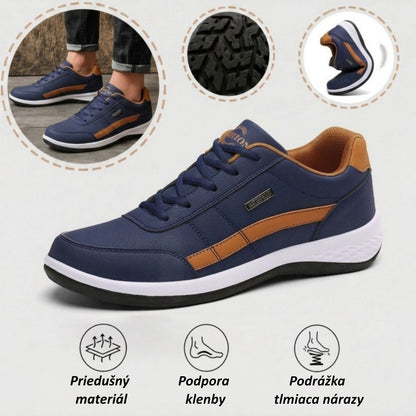 【⏰ Posledný deň – zľava 70%! Nenechajte si to ujsť!】 Ergonomicky tvarovaná ortopedická obuv s tlmením nárazov – ✅️ Ortopedická obuv, navrhnutá špeciálne pre európskych mužov.