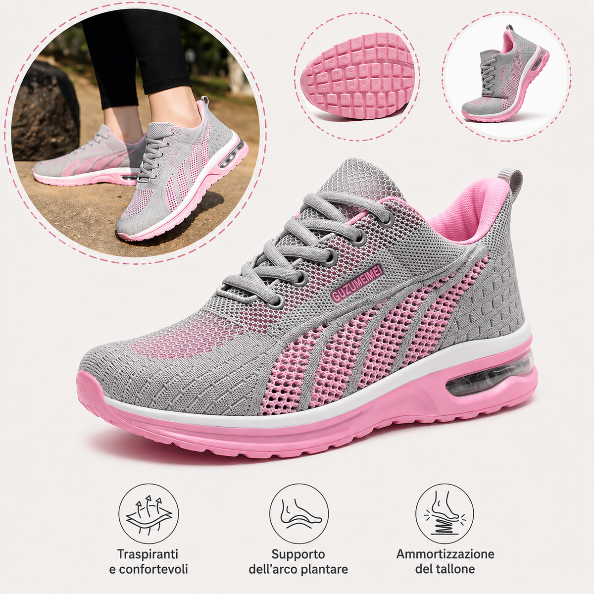 【⏰Offerta speciale autunnale👟】Queste scarpe sono perfette per l'autunno | Morbide e comode | Struttura di supporto dell'arco plantare | Alleviano efficacemente la fatica | Possono alleviare il dolore | Migliorano la resistenza allo scivolamento👞
