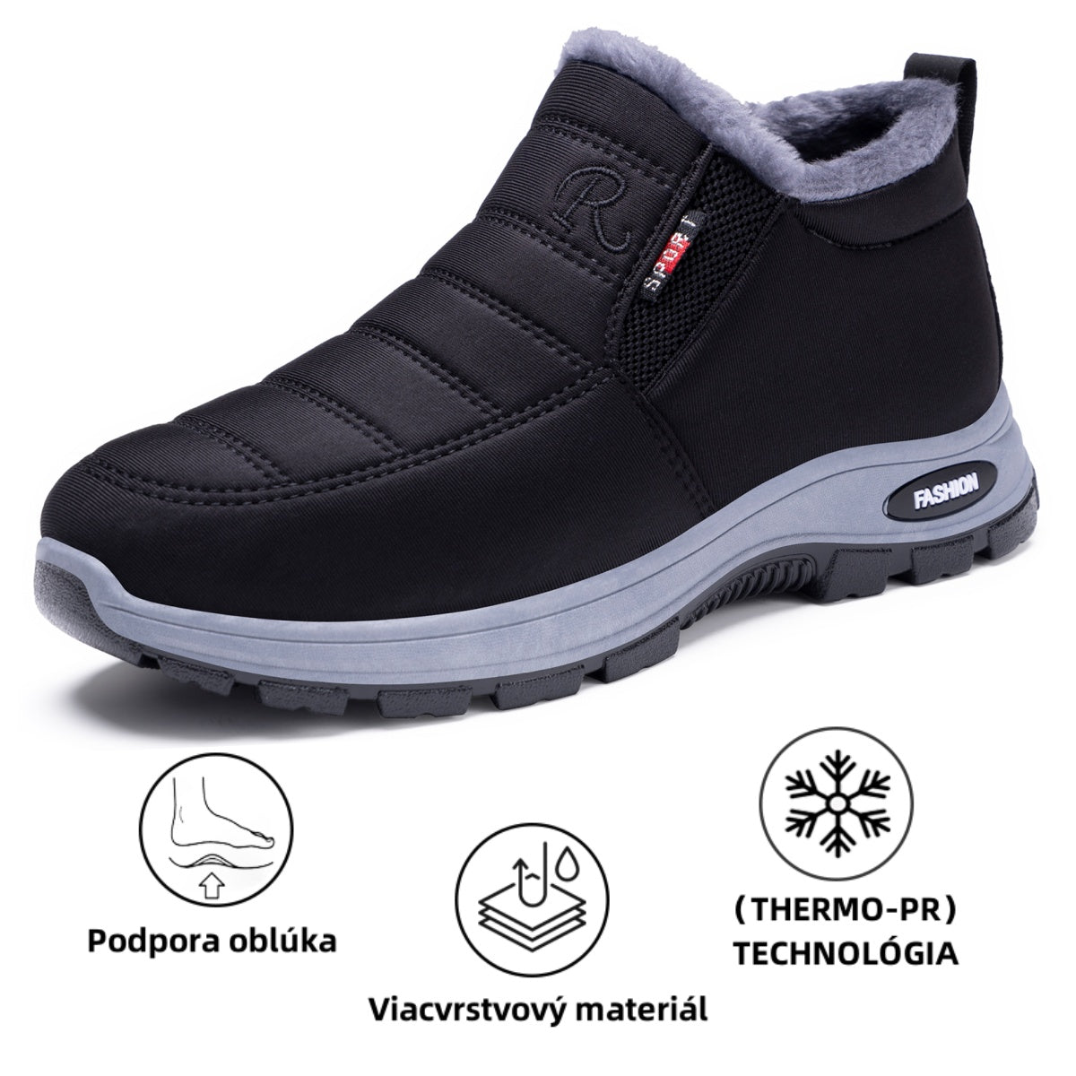 🎉Dnešná špeciálna ponuka: Zľava 70 % – Nenechajte si to ujsť! ⏰Ergonomická zimná ortopedická obuv na úľavu od bolesti chodidiel, kolien a chrbta – unisex