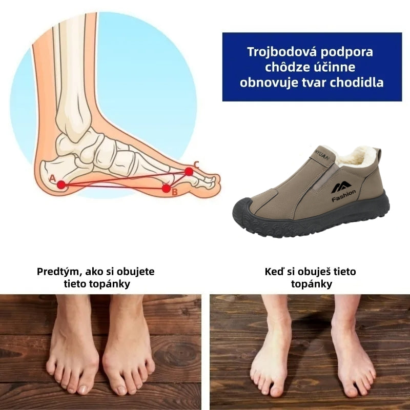 【⏰ Posledný deň – zľava 70%! Nenechajte si to ujsť!】 Ergonomicky tvarovaná ortopedická obuv s tlmením nárazov – ✅️ Ortopedická obuv, navrhnutá špeciálne pre európskych mužov.