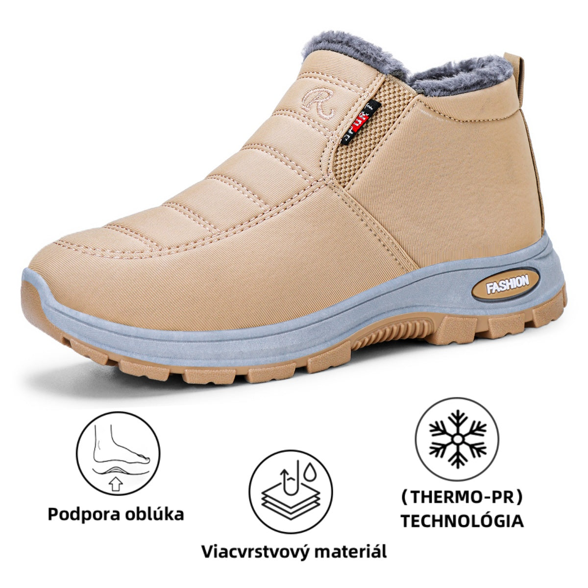 🎉Dnešná špeciálna ponuka: Zľava 70 % – Nenechajte si to ujsť! ⏰Ergonomická zimná ortopedická obuv na úľavu od bolesti chodidiel, kolien a chrbta – unisex