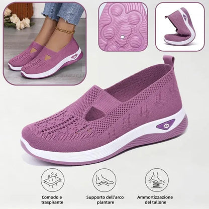 🎉Scarpe ortopediche dal design ergonomico! 👟Solette in memory foam🚶‍♂️ Camminata senza dolore | Supporto ortopedico + esperienza confortevole