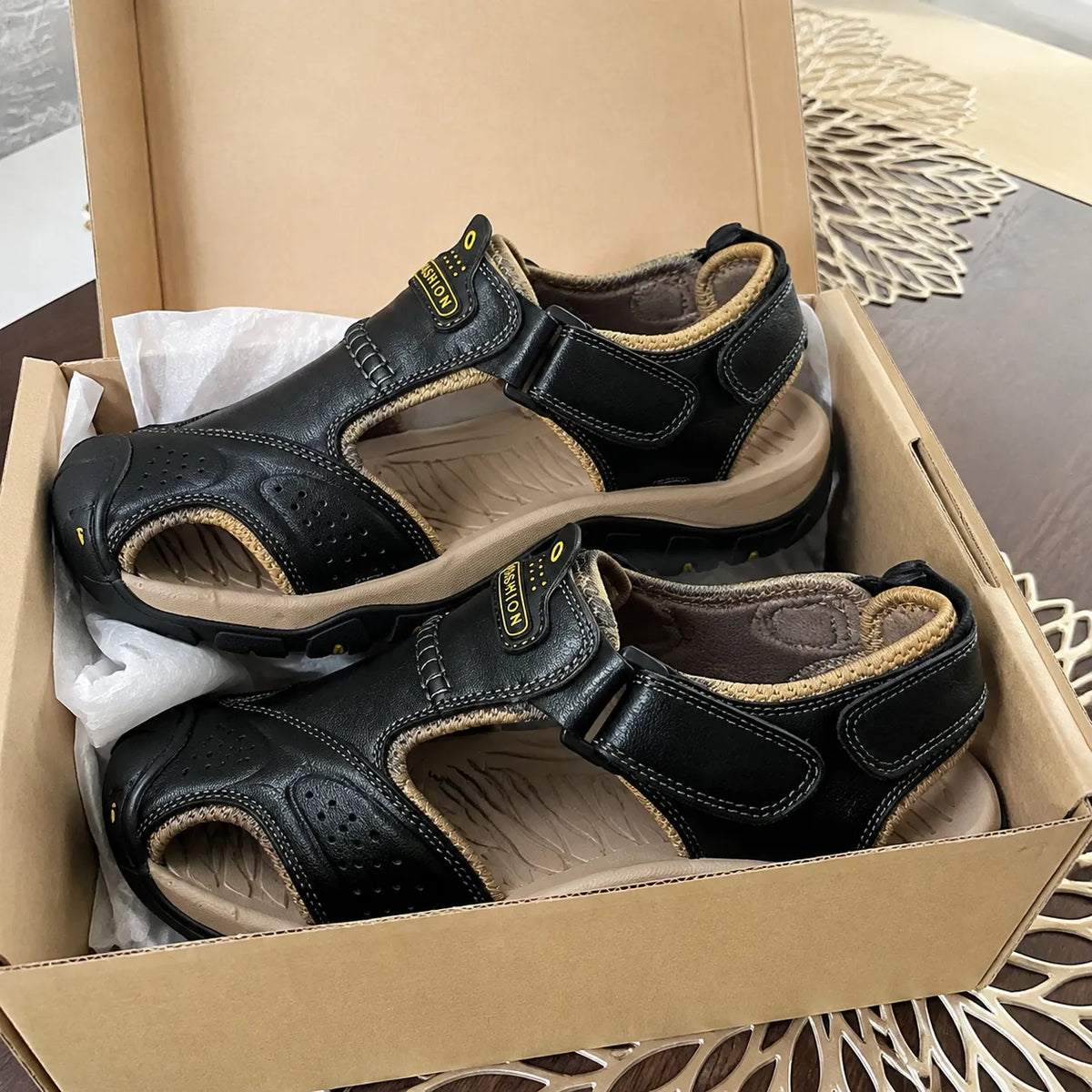 Scarpe da uomo🎉Sconto del 40% oggi - non perdete l'occasione! ⏰ Scarpe estive ortopediche ergonomiche con supporto plantare 👞 Alleviano facilmente il dolore ai piedi