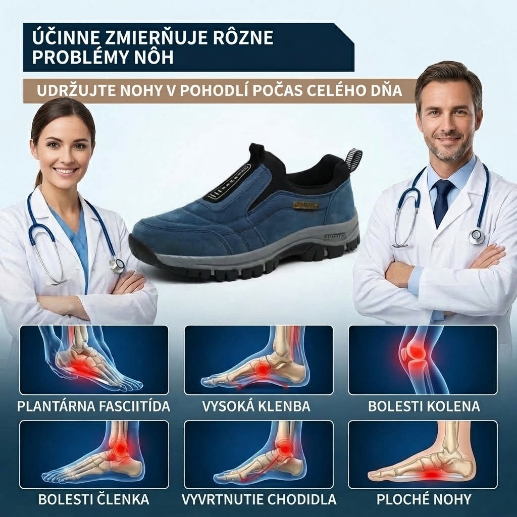 Claywisp®|【⏰Dnes zľava 70 %! Nepremeškajte to!】Ergonomicky tvarovaná ortopedická obuv na chôdzu s tlmením nárazov✅️Zdravotná ortopedická obuv navrhnutá špeciálne pre Európanov