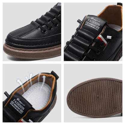 🐂 Scarpe da uomo in pelle di vitello prodotte in Australia 👞 Cucite a mano, facili da indossare e da togliere ✅ Supporto dell'arco plantare, sollievo dal dolore - camminare confortevole
