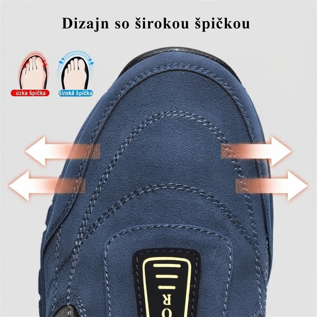 Claywisp®|【⏰Dnes zľava 70 %! Nepremeškajte to!】Ergonomicky tvarovaná ortopedická obuv na chôdzu s tlmením nárazov✅️Zdravotná ortopedická obuv navrhnutá špeciálne pre Európanov
