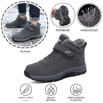 🎉 Posledný deň – špeciálna ponuka so zľavou 70 % ⏰ Ergonomická, ortopedická zimná obuv, ktorá účinne uľavuje od bolesti nôh, kolien a chrbta ✅ Vhodná pre mužov aj ženy.