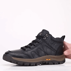 🐂 Scarpe da uomo in pelle di vitello, cucite a mano in Australia 👞, dal design ergonomico, ✅ che offrono supporto all'arco plantare per alleviare il dolore alle articolazioni e ai piedi.