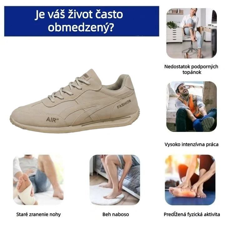 【⏰ Posledný deň – zľava 70 %! Nepremeškajte to!】 Ergonomicky navrhnutá ortopedická obuv tlmiaca nárazy – ✅️ ortopedická obuv z pravej kože, špeciálne navrhnutá pre európskych mužov.