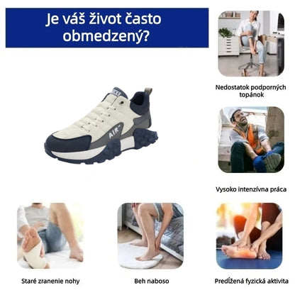 【⏰ Posledný deň – zľava 70 %! Nepremeškajte to!】Ergonomicky navrhnutá ortopedická obuv tlmiaca nárazy — ✅️ Ortopedické topánky z pravej kože, špeciálne vyrobené pre európskych mužov a ženy.