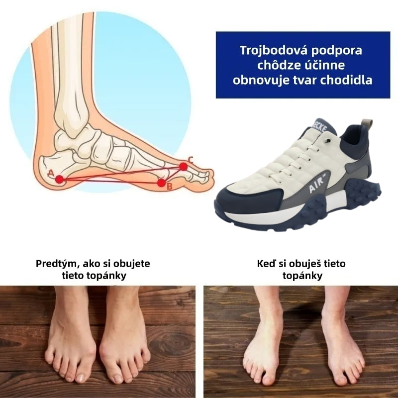【⏰ Posledný deň – zľava 70 %! Nepremeškajte to!】Ergonomicky navrhnutá ortopedická obuv tlmiaca nárazy — ✅️ Ortopedické topánky z pravej kože, špeciálne vyrobené pre európskych mužov a ženy.