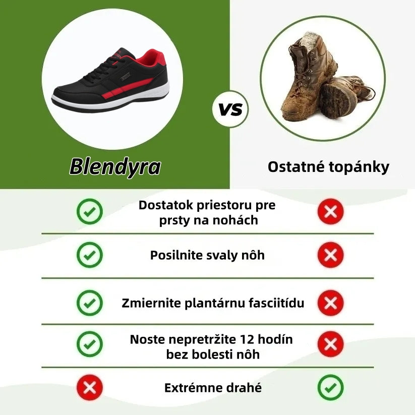 【⏰ Posledný deň – zľava 70%! Nenechajte si to ujsť!】 Ergonomicky tvarovaná ortopedická obuv s tlmením nárazov – ✅️ Ortopedická obuv, navrhnutá špeciálne pre európskych mužov.