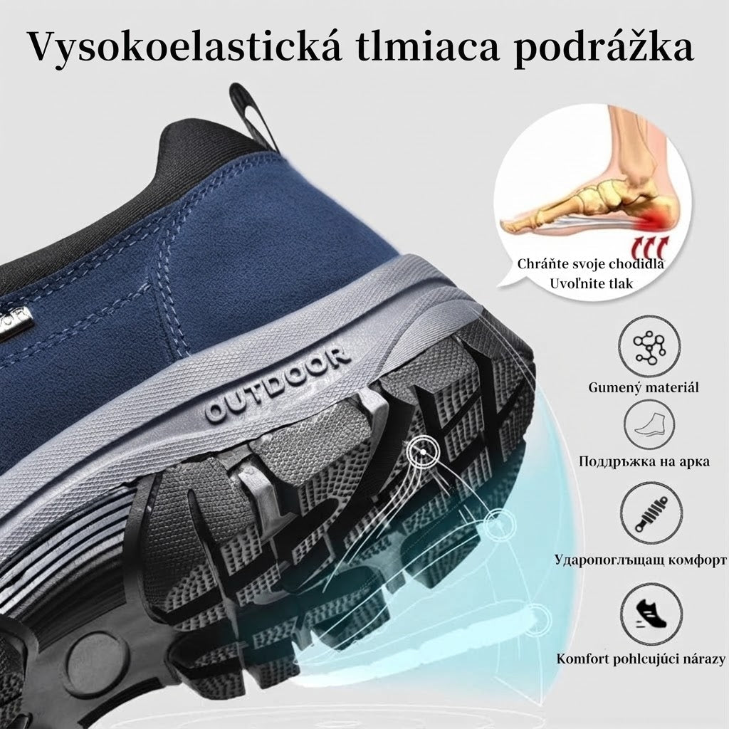 Claywisp®|【⏰Dnes zľava 70 %! Nepremeškajte to!】Ergonomicky tvarovaná ortopedická obuv na chôdzu s tlmením nárazov✅️Zdravotná ortopedická obuv navrhnutá špeciálne pre Európanov