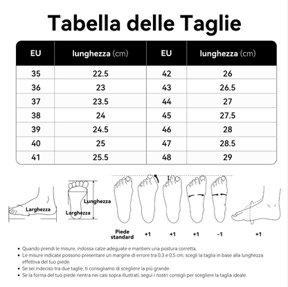 🔥Offerta speciale di oggi🦌Scarpe in pelle scamosciata di alta qualità🦶Alleviano il dolore ai piedi e la fascite plantare✅Impermeabili, antiscivolo, morbide e comode