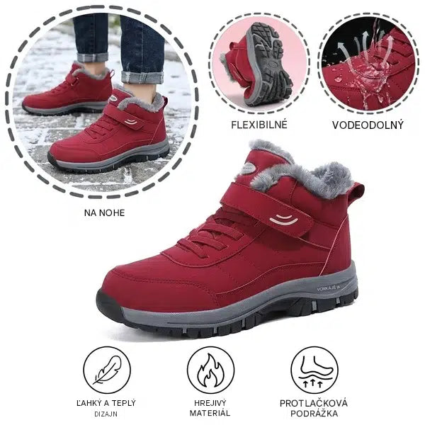 🎉 Posledný deň – špeciálna ponuka so zľavou 70 % ⏰ Ergonomická, ortopedická zimná obuv, ktorá účinne uľavuje od bolesti nôh, kolien a chrbta ✅ Vhodná pre mužov aj ženy.