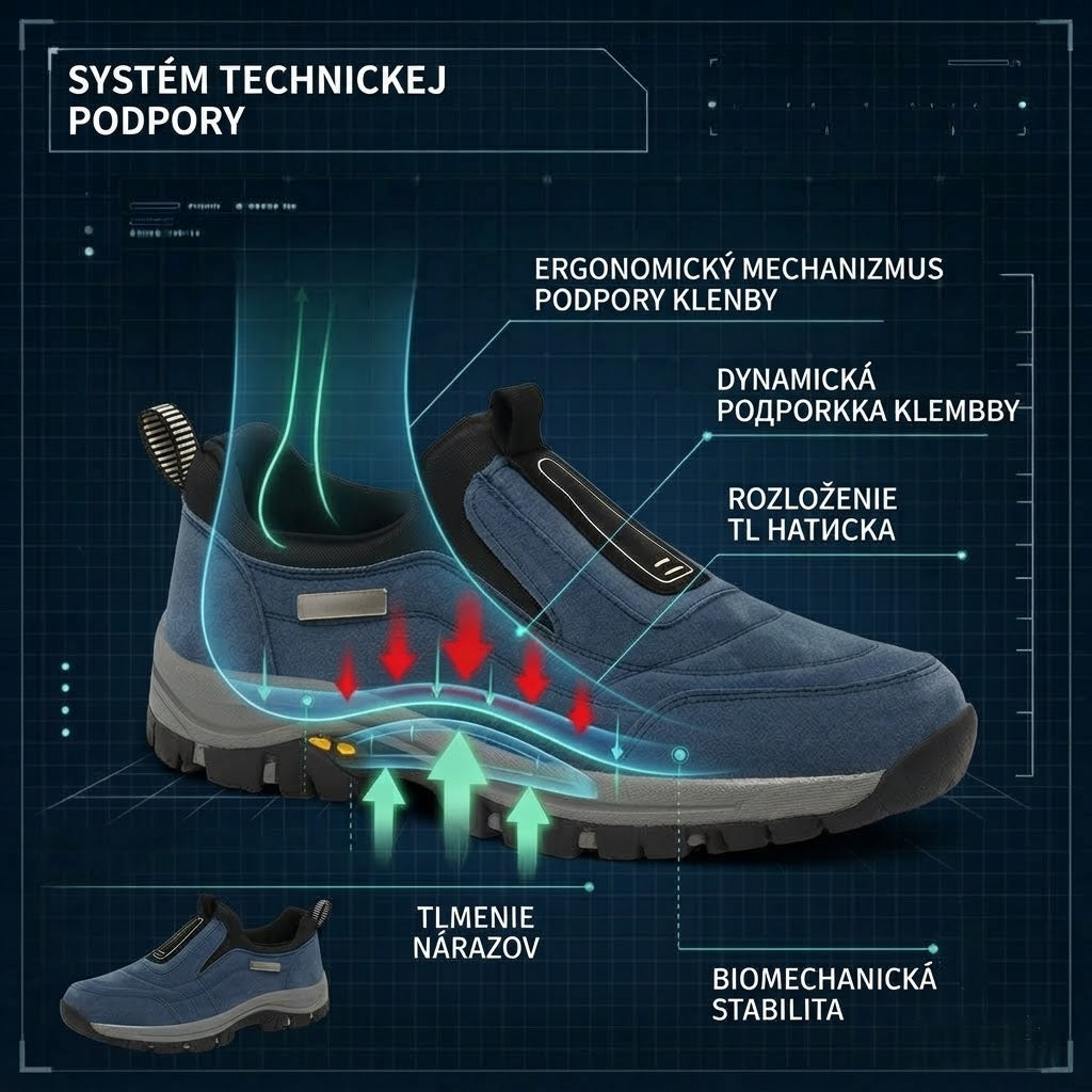 Claywisp®|【⏰Dnes zľava 70 %! Nepremeškajte to!】Ergonomicky tvarovaná ortopedická obuv na chôdzu s tlmením nárazov✅️Zdravotná ortopedická obuv navrhnutá špeciálne pre Európanov