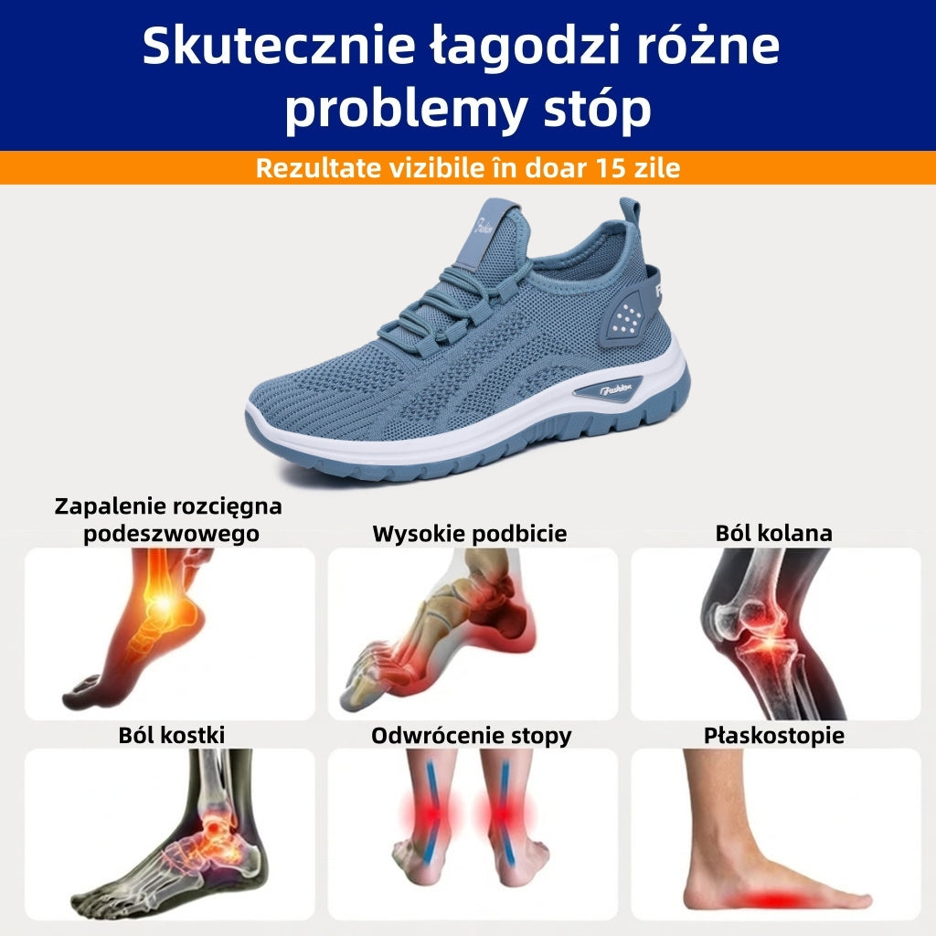 Ostatni dzień! 50% taniej! ✅ Obuwie ortopedyczne zaprojektowane z myślą o osobach z problemami stóp; pomaga łagodzić ból pleców, stawów i stóp.